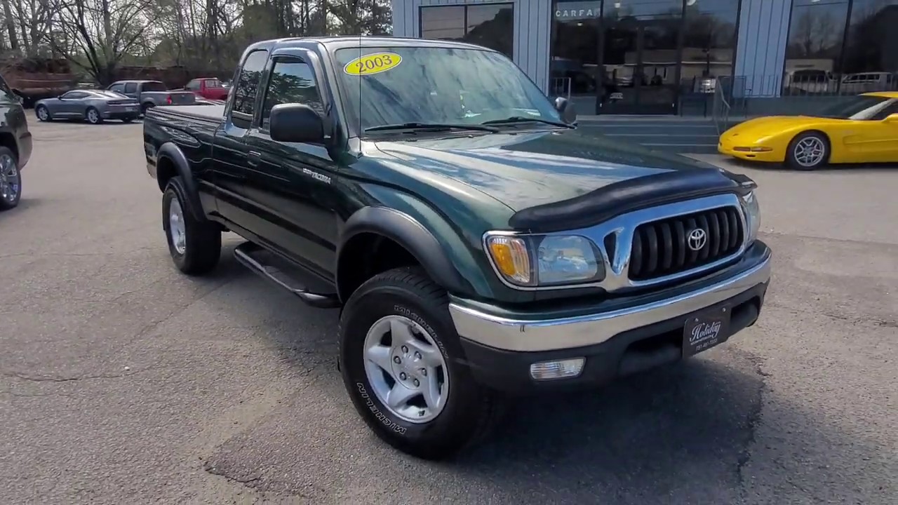 2003 Toyota Tacoma SR5 TRD Off Road 4x4 V6 Automatic CARFAX 1-Owner For