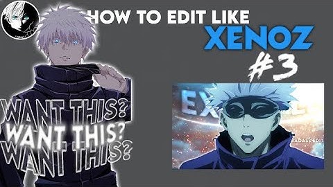 Professional thumbnail like Xenoz | how to edit like xenoz #3