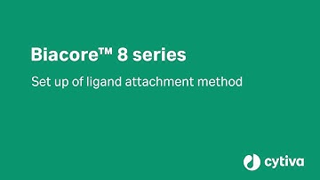 Biacore™ 8 series: How to set up a ligand attachment method