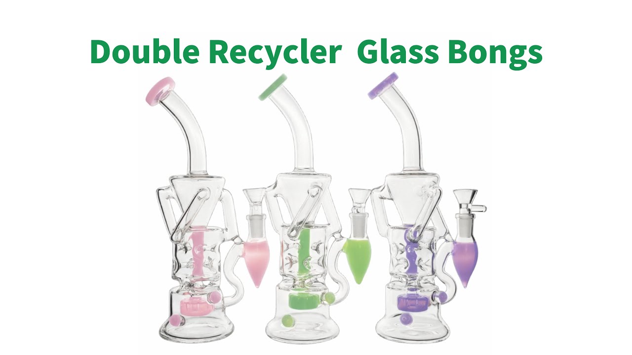 Turbine Perc Double Recycler Fab Egg Glass Bongs / BongsWholesaler Product Review