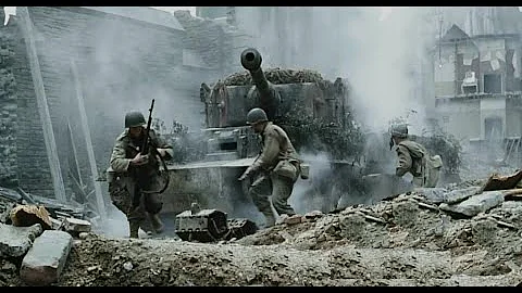 "Saving Private Ryan" german troops in action