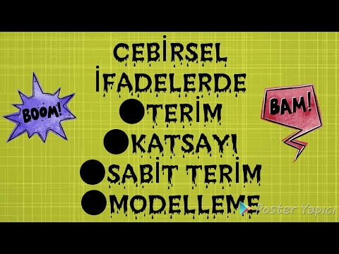 Video: Cebirde sabit nedir?