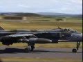 RAF 16 Sqn Jaguars take off at RAF Lossiemouth c1994