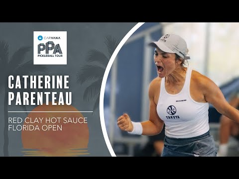 *Upset Alert* - Catherine Parenteau defeats ALW at the Florida Open