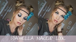 COACHELLA MAKEUP TUTORIAL || Reverse Smokey Eye screenshot 3