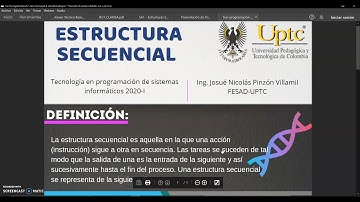 Estructura Secuencial - Fundamentos Programación - UPTC