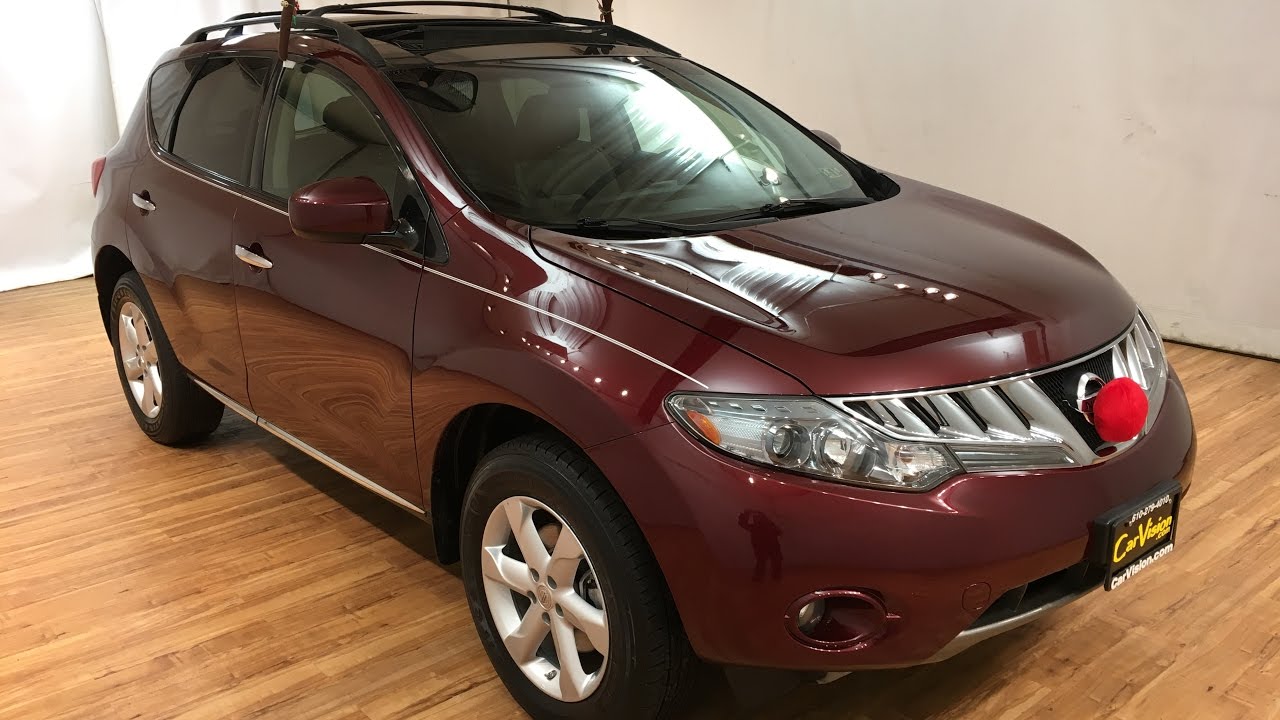 2010 Nissan Murano SL AWD LEATHER PANO SUNROOF REAR CAM Carvision