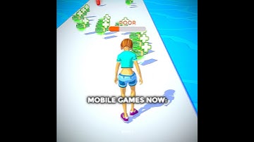 Mobile games now vs then ☠️ | #mobilegame #short
