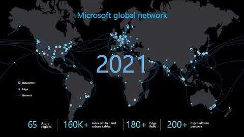 DE-CIX virtual TechMeeting 2021: The Microsoft peering strategy