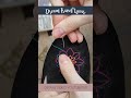 Mandala Deseni Nakışlı Ayakkabı ~ Mandala Embroidered Shoes Kendin Yap / DIY