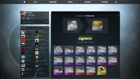 CS:GO Shadow case unbox