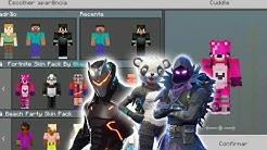 Skin Pack Fortnite Para Minecraft Pe 1 9 0 1 8 0 - skin pack 4d de fortnite para minecraft pe duration 1 41