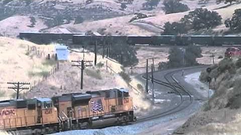 Tehachapi Railfanning in August 2011 part 3
