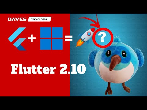 FLUTTER 2.10 e FLUTTER para WINDOWS
