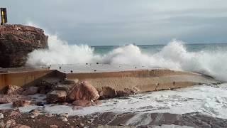 Sutomore /Сутоморе Черногория Plaža Sutomore Tonnel Super Storm 2020