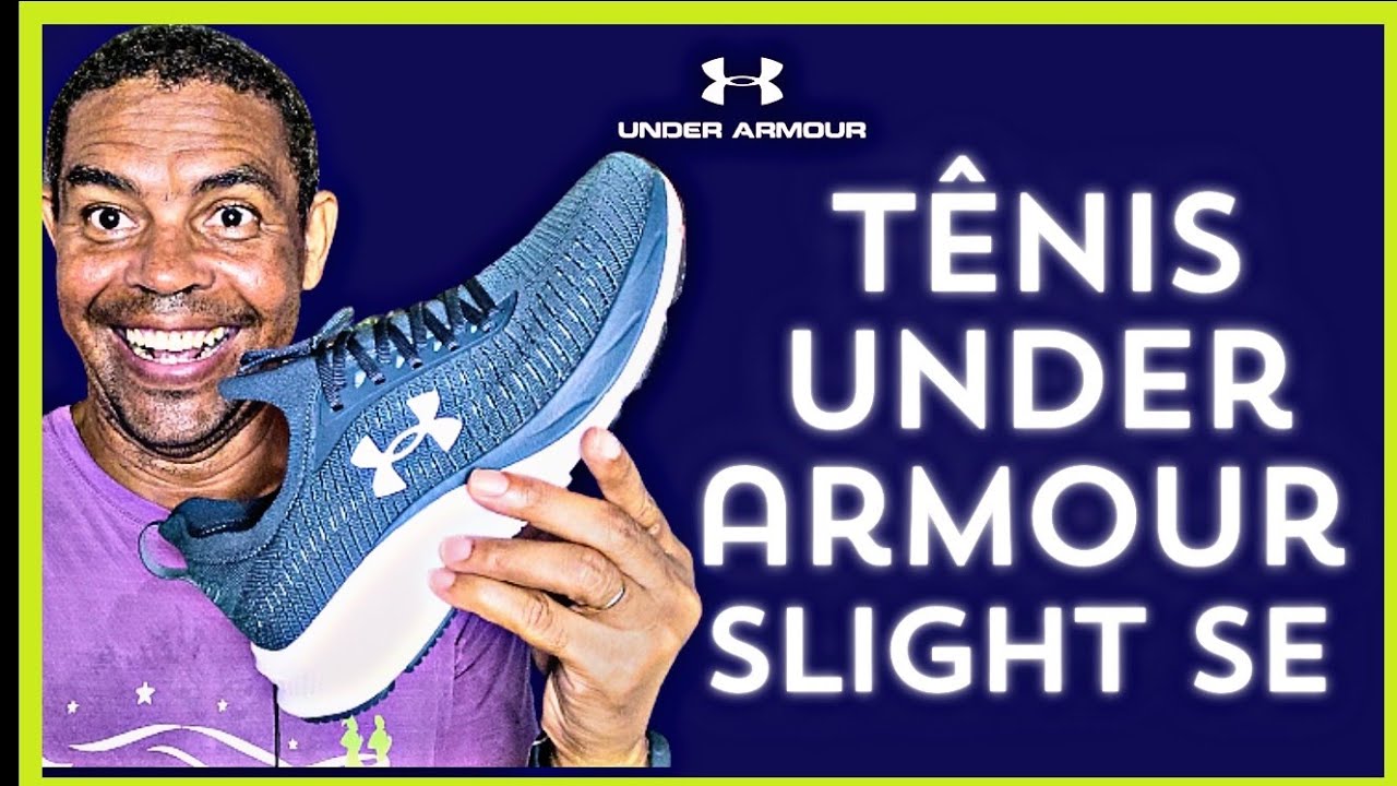 ÚLTIMO TÊNIS DO ANO , UNDER ARMOUR CHARGED SLIGHT SE 