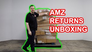 WHAT IS IN AN AMAZON RETURNS PALLET? | LIQUIDATION PALLET UNBOXING