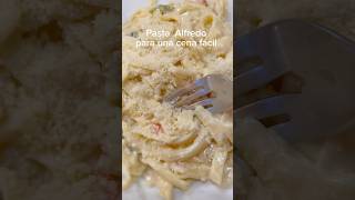 Acompáñame a hacer una pasta Alfredo súper fácil rápido y deliciosa #homemade #pasta #pastaalfredo