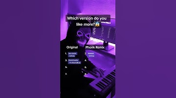 Thumbnail of Which version do you like more? Original song or Phonk Remix?