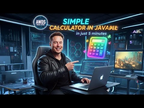 Java Calculator in 5 minutes Tutorial for Beginners | Build Your First ...