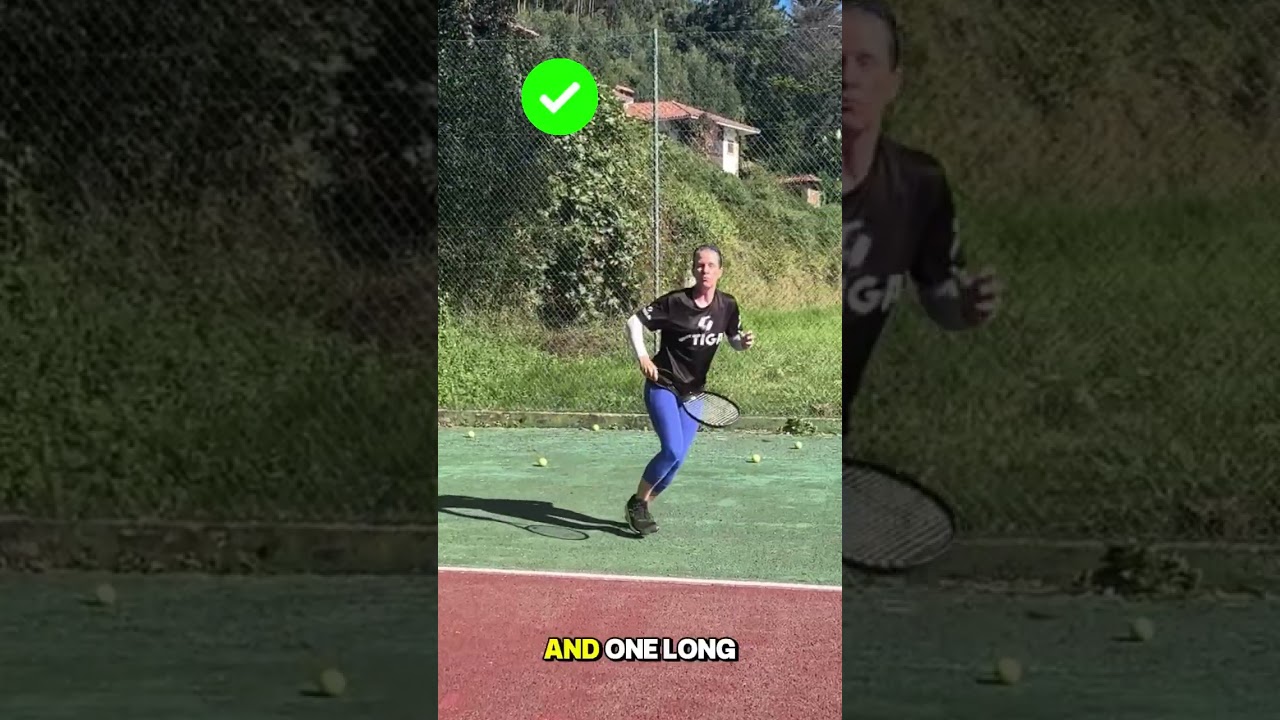 🚫 DON'T shuffle to a wide forehand