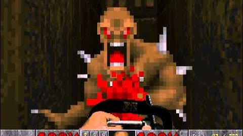 Doom II: Hell on Earth Walkthrough Map 01 - Entryway [Ultra Violence, Re-recorded]