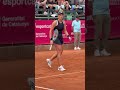 Alina Čaraeva 🇷🇺 pegando duro en el WTA 125 de La Bisbal D´Emporda 🇪🇸