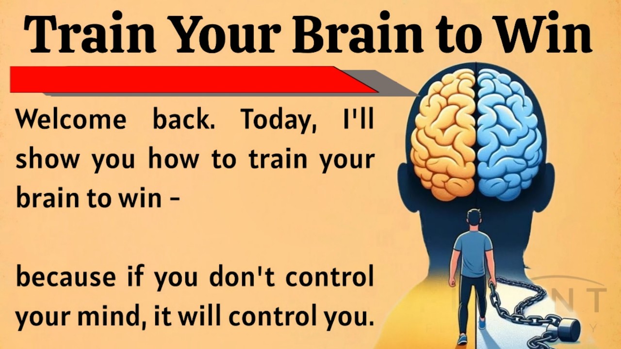 Train Your Brain to Win 🏆 || Learn English Through Motivational Lesson 🔥 || Improve Your English ✅️
