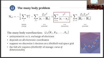 QE school 2023 - 1.2 Introduction to density-functional theory