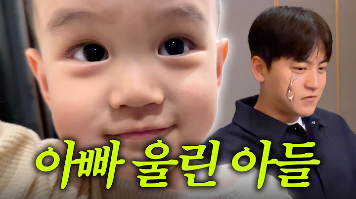 [VLOG] (눈물주의) 극 F 감성 아빠 울리기
