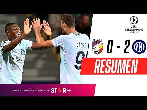 ¡EL NEROAZZURRO FESTEJÓ POR PRIMERA VEZ EN LA CHAMPIONS! | Viktoria Pilsen 0-2 Inter | RESUMEN