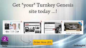 Genesis Theme Customization & Installation by LuikangMK [Fiverr Seller]
