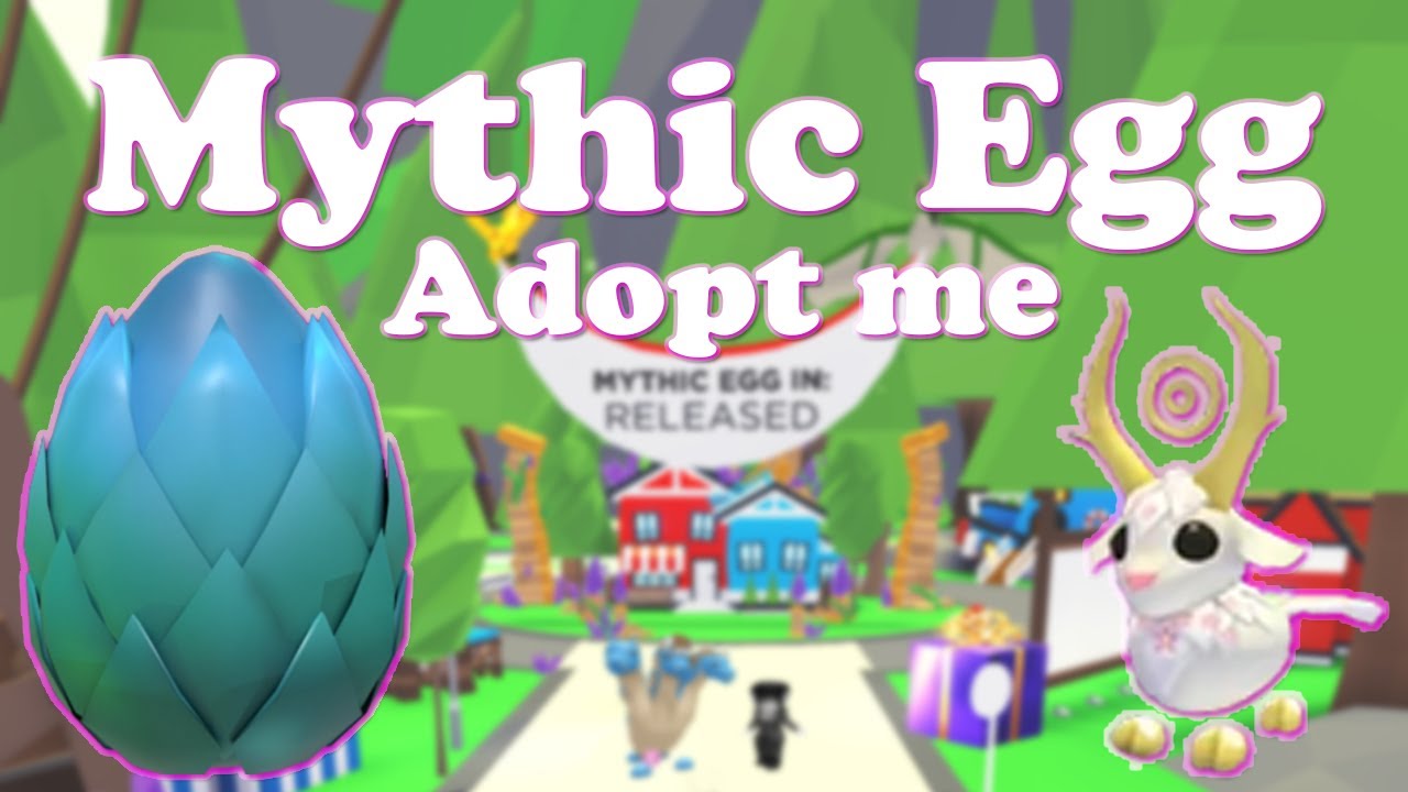 NEW MYTHIC EGG! Adopt me Update YouTube