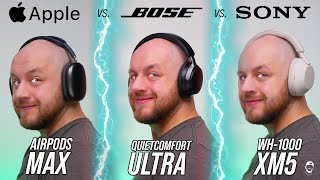 Nová Bose QC Ultra: Unboxing a Porovnání s AirPods Max & Sony XM5!