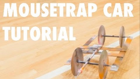 How To Make A Mousetrap Car (EASY)