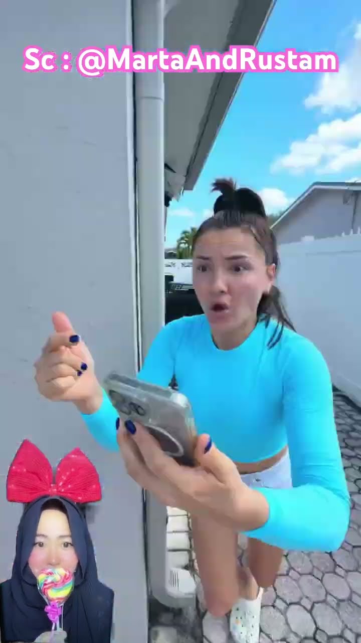 MELOMPAT KE KOLAM RENANG ITU BERBAHAYA YA ⁉️? @MartaAndRustam #shorts #funny