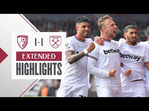 Extended Highlights | Jarrod Bowen Scores A Screamer | Bournemouth 1-1 West Ham | Premier League