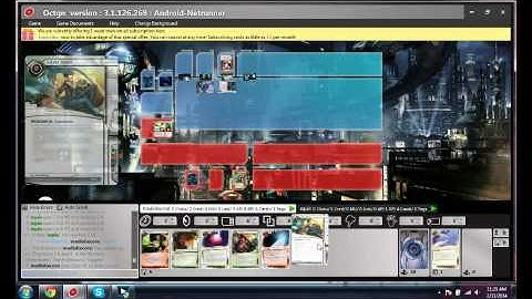 Android: Netrunner The Professor vs Replicating Perfection OCTGN