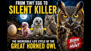 From Tiny Egg to Silent Killer The Incredible Life Cycle of the Great Horned Owl