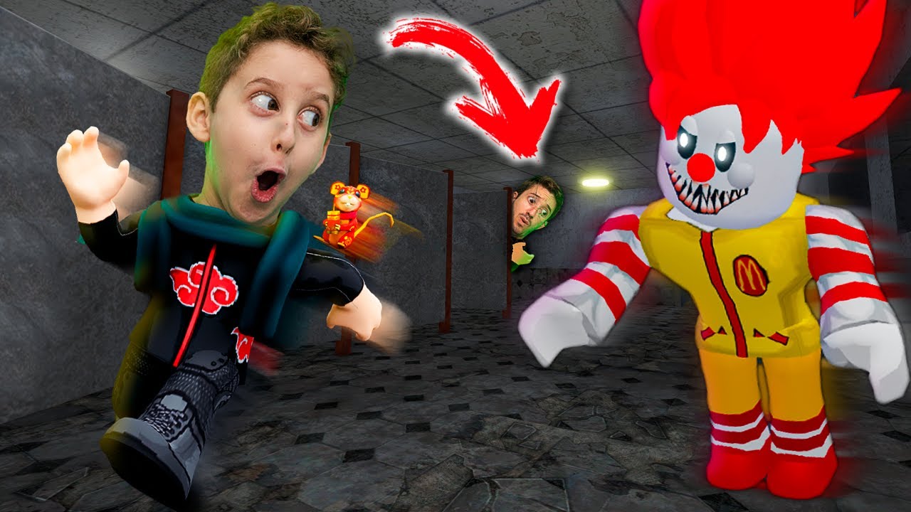 ESCAPE DO RESTAURANTE MAIS PERIGOSO DO ROBLOX!! (Escape Ronald's Diner!) 