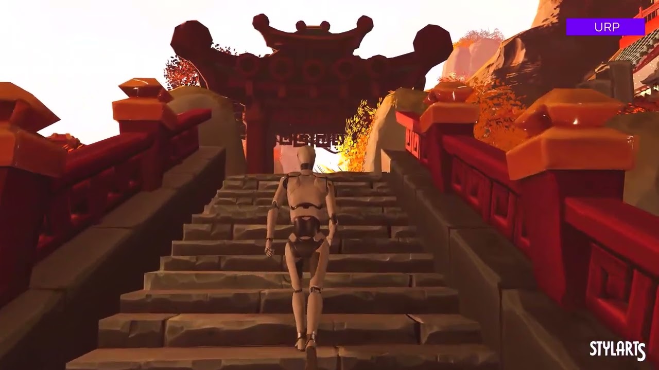 Stylized Chinese Lost Temple, video preview 19