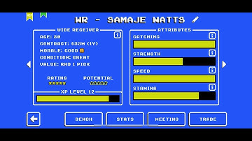 How to change your kick returner in retro bowl