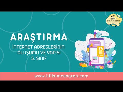 5.8.1.Araştırma | İnternet Adreslerinin Oluşumu ve Yapısı