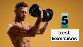 ARMS WORKOUTS - 5 EXERCISES FOR GROWTH