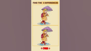 Find The 3 Differences - #295 #findthe3differneces