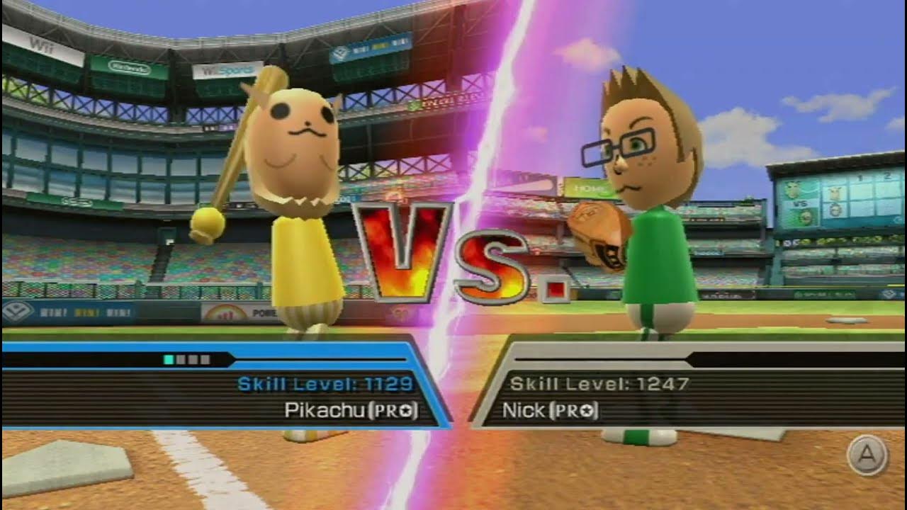 105 mile fastball! Wii Sports Baseball 8 YouTube