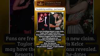 Celebrity Taylor & Travis Wedding Leak?! 💍😳 Wealth