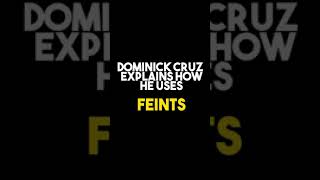 Dominick Cruz Explains his Feinting Strategy