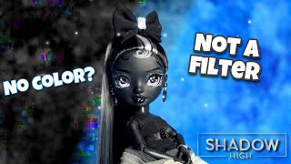 A Doll Line With No Color? Shadow High Shanelle Onyx Doll Review!(Rainbow High Spin Off) Zombiexcorn