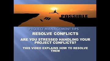 Resolving project conflicts